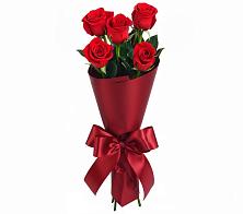 Букет 5 Красных роз Эдлесс Лав в Инарках