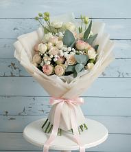 Букет цветов из:  Розы и Лизиантусы #REPLACE_PRED# Инарках