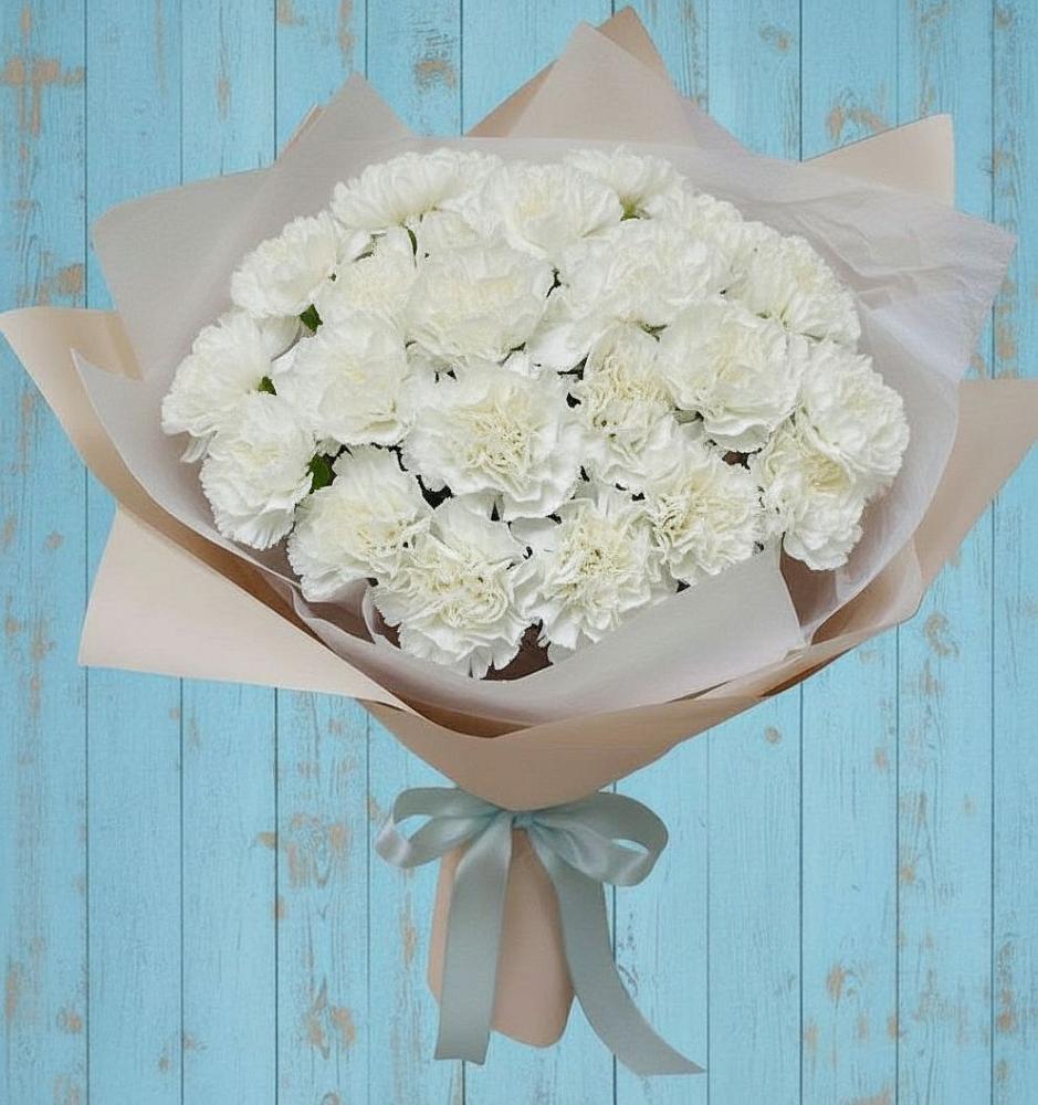 Букет цветов из: Гвоздики в Инарках