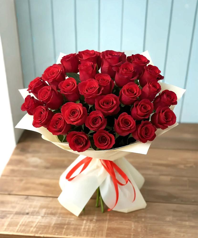 Букет 29 Красных роз в Инарках