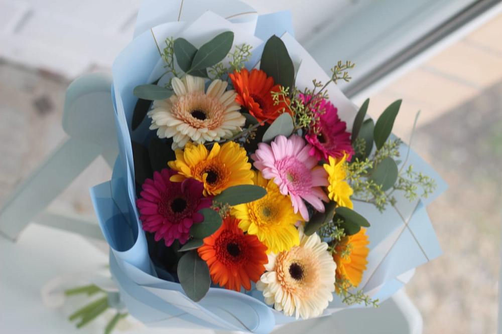 Букет цветов из: Герберы в Инарках