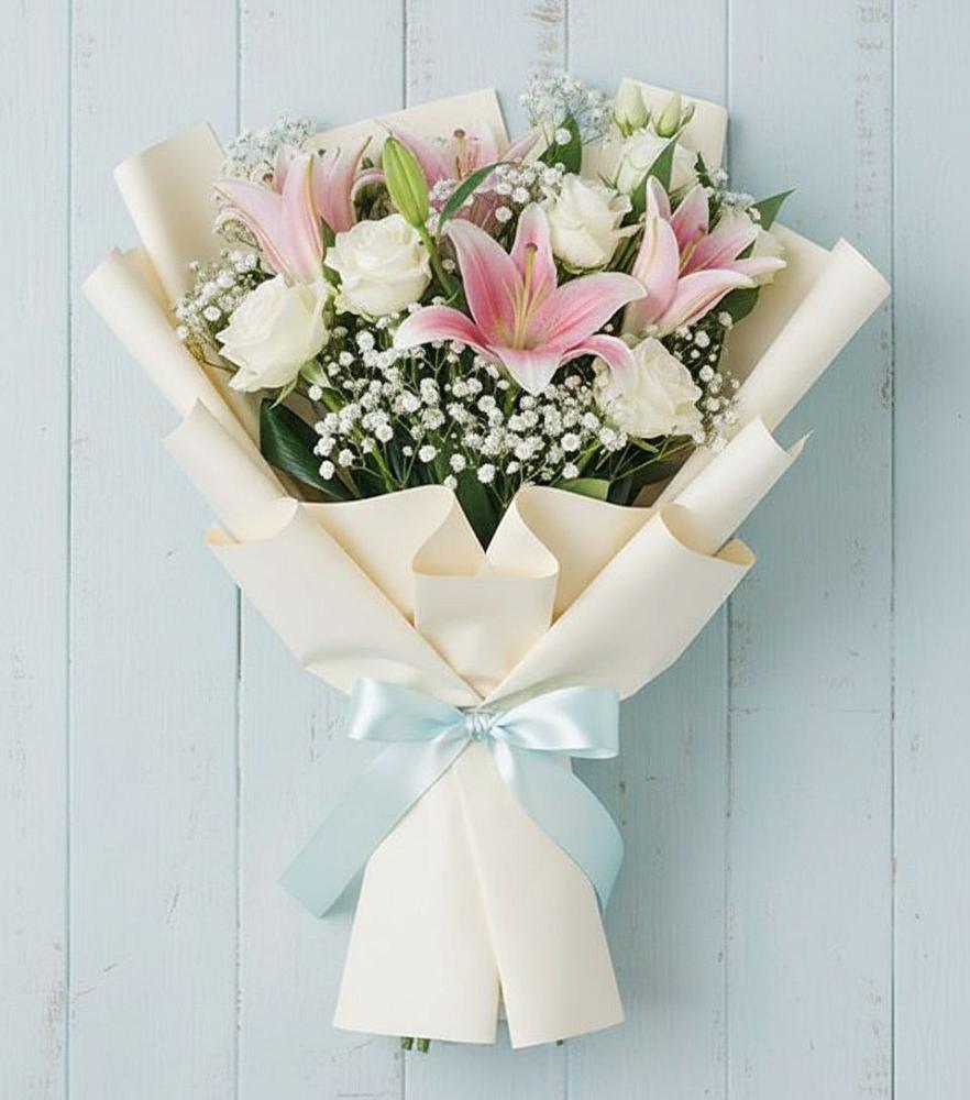 Букет цветов из: Лилии в Инарках