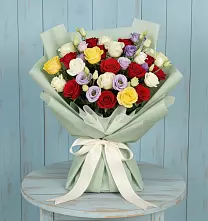 Букет цветов из:  Розы в Инарках