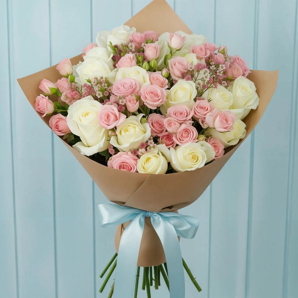 Букет цветов из: Розы в Инарках