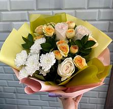 Букет цветов из:  Розы и Хризантемы #REPLACE_PRED# Инарках