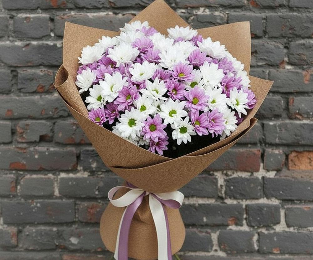 Букет цветов из: Хризантемы в Инарках