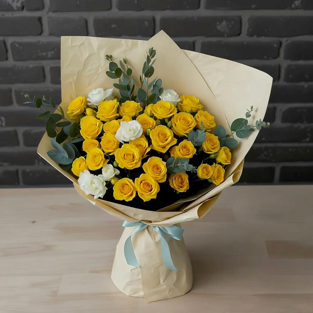 Букет цветов из: Розы в Инарках