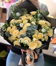 Букет цветов из:  Розы и Лизиантусы #REPLACE_PRED# Инарках